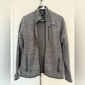 Patagonia Gray Better Sweater Fleece Jacket